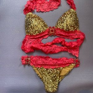 Pinkini Sequin Swimsuit